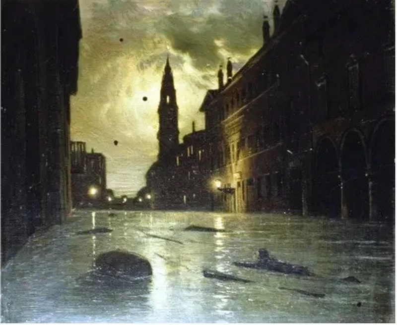 Alluvione di Parma. 1868
